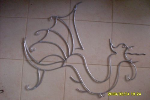 Dragon decorative pour exterieur (Avec du fer )